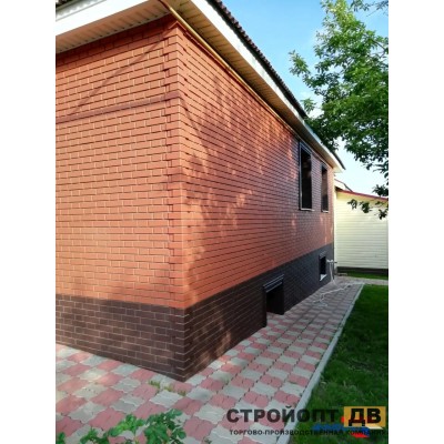 Купить Кирпич клинкерный Красный  0,48м2 Альта-Профиль фасадная панель