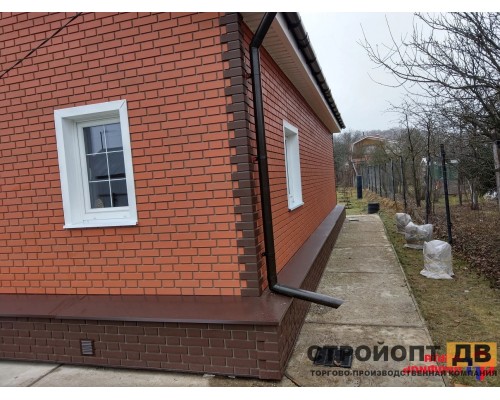 Купить Кирпич клинкерный Красный  0,48м2 Альта-Профиль фасадная панель