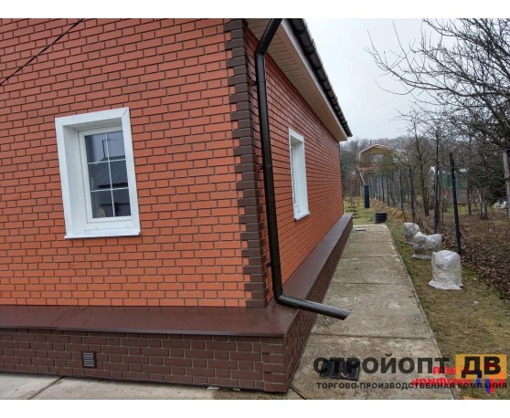 Кирпич клинкерный Красный  0,48м2 Альта-Профиль Под кирпич-6