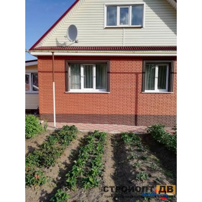 Купить Кирпич клинкерный Красный  0,48м2 Альта-Профиль фасадная панель