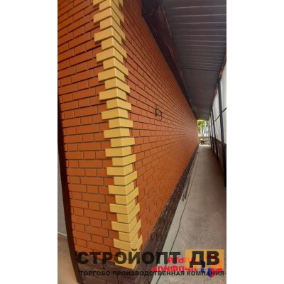 Купить Кирпич клинкерный Красный  0,48м2 Альта-Профиль фасадная панель