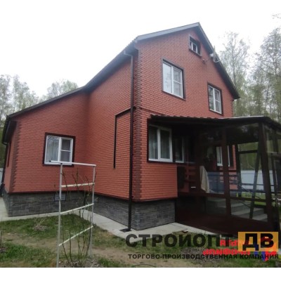 Купить Кирпич клинкерный Красный  0,48м2 Альта-Профиль фасадная панель