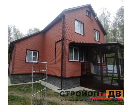 Купить Кирпич клинкерный Красный  0,48м2 Альта-Профиль фасадная панель