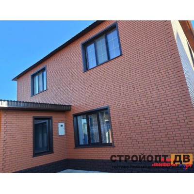 Купить Кирпич клинкерный Красный  0,48м2 Альта-Профиль фасадная панель