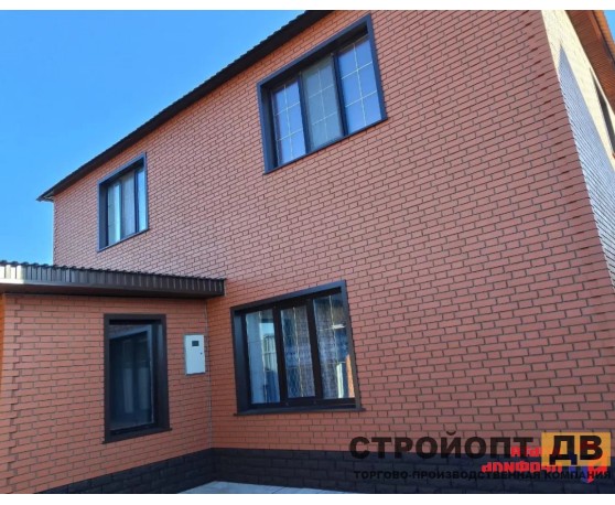 Кирпич клинкерный Красный  0,48м2 Альта-Профиль Под кирпич-11