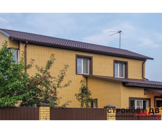 Кирпич клинкерный Желтый  0,48м2 Альта-Профиль Под кирпич-5