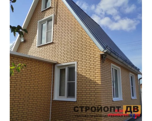 Купить Кирпич клинкерный Желтый  0,48м2 Альта-Профиль фасадная панель