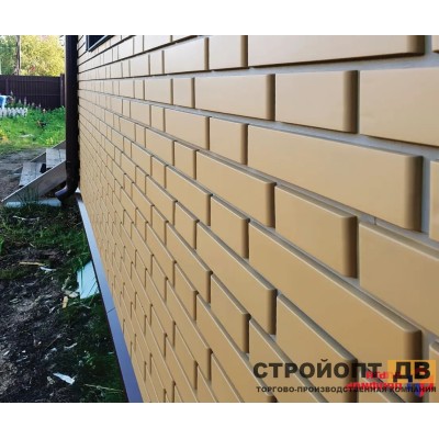 Купить Кирпич клинкерный Желтый  0,48м2 Альта-Профиль фасадная панель