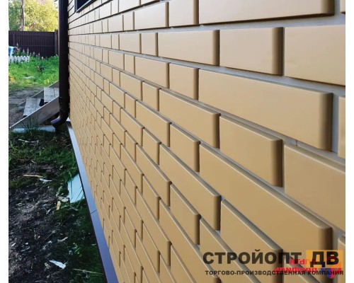 Купить Кирпич клинкерный Желтый  0,48м2 Альта-Профиль фасадная панель