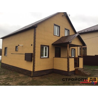 Купить Кирпич клинкерный Желтый  0,48м2 Альта-Профиль фасадная панель