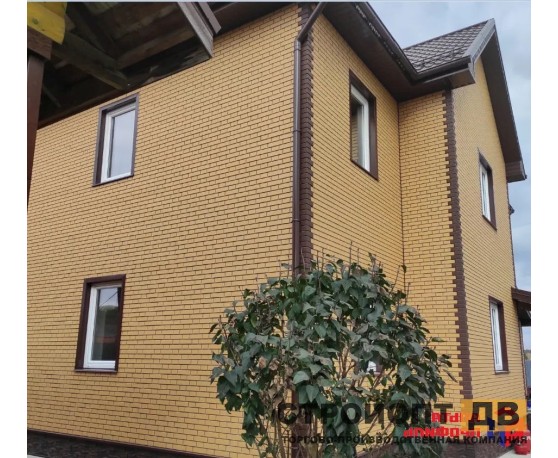 Кирпич клинкерный Желтый  0,48м2 Альта-Профиль Под кирпич-10