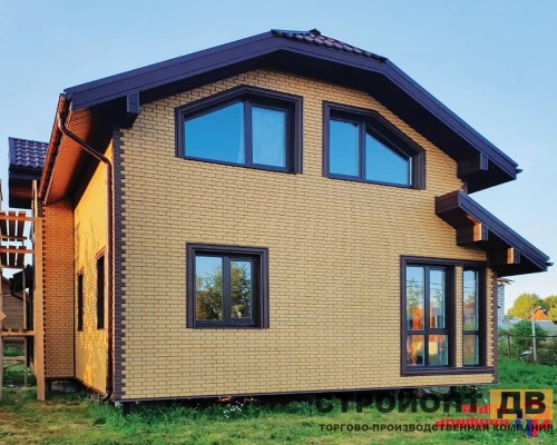 Купить Кирпич клинкерный Желтый  0,48м2 Альта-Профиль фасадная панель
