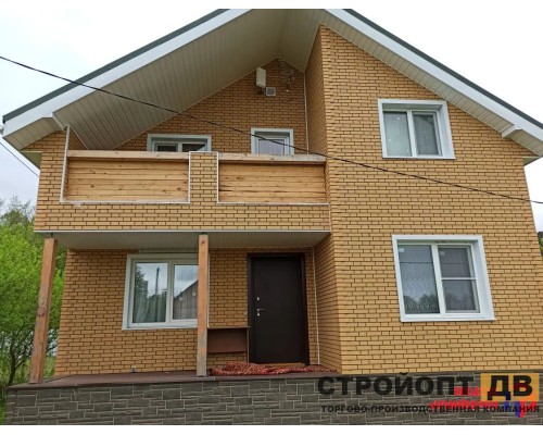 Купить Кирпич клинкерный Желтый  0,48м2 Альта-Профиль фасадная панель