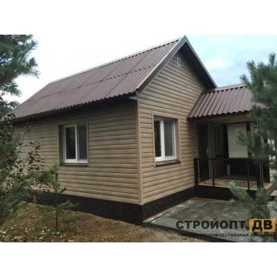 Купить Кирпич Коричневый 0,7м2 Ю-Пласт фасадная панель