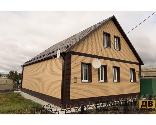 Купить Кирпич Коричневый 0,7м2 Ю-Пласт фасадная панель