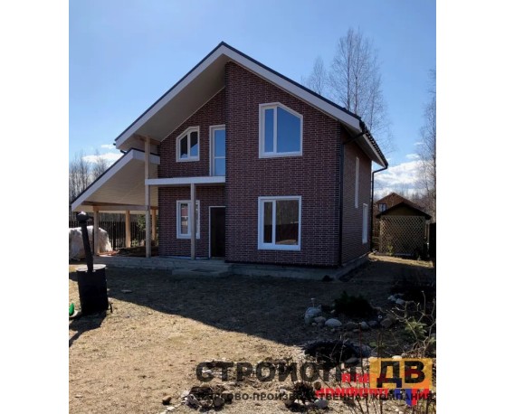 Кирпич Красный 0,46м2 Альта-Профиль Под кирпич-1