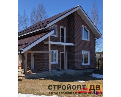 Купить Кирпич Красный 0,46м2 Альта-Профиль фасадная панель