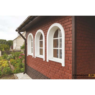 Купить Кирпич Красный 0,7м2 Ю-Пласт фасадная панель