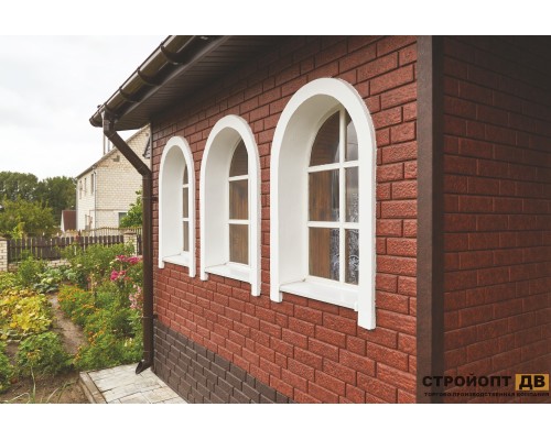 Купить Кирпич Красный 0,7м2 Ю-Пласт фасадная панель