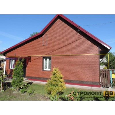 Купить Кирпич Красный 0,7м2 Ю-Пласт фасадная панель