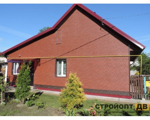 Купить Кирпич Красный 0,7м2 Ю-Пласт фасадная панель