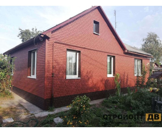 Кирпич Красный 0,7м2 Ю-Пласт Под кирпич-1