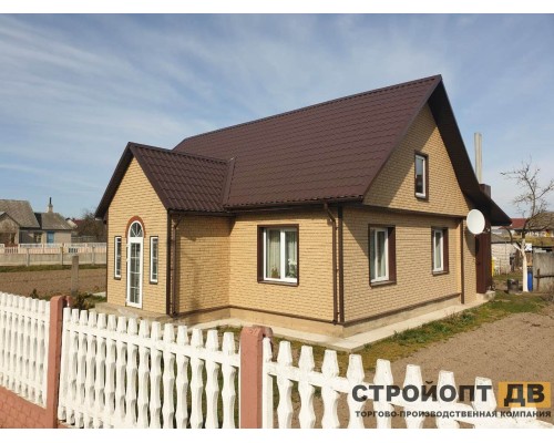 Купить Кирпич Песочный 0,7м2 Ю-Пласт фасадная панель