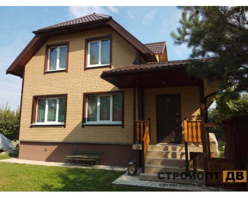 Купить Кирпич Песочный 0,7м2 Ю-Пласт фасадная панель