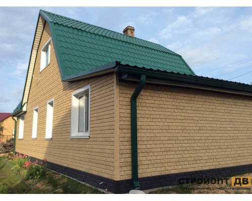 Купить Кирпич Песочный 0,7м2 Ю-Пласт фасадная панель