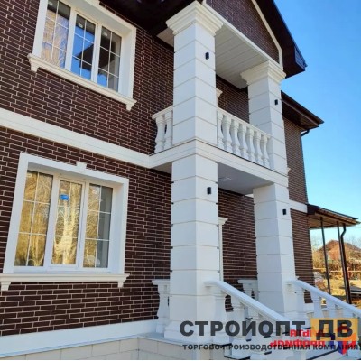 Купить Кирпич рижский 01 коричневый  0,4м2 Альта-Профиль фасадная панель