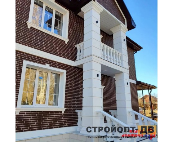 Кирпич рижский 01 коричневый  0,4м2 Альта-Профиль Под кирпич-5