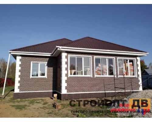 Купить Кирпич рижский 01 коричневый  0,4м2 Альта-Профиль фасадная панель