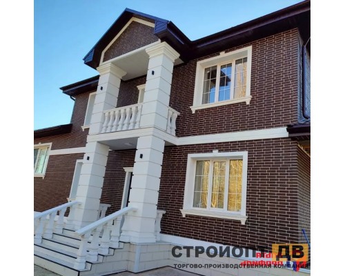 Купить Кирпич рижский 01 коричневый  0,4м2 Альта-Профиль фасадная панель