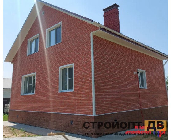 Кирпич рижский 02 терракот светлый  0,4м2 Альта-Профиль Под кирпич-2