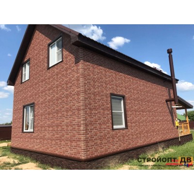 Купить Кирпич рижский 02 терракот светлый  0,4м2 Альта-Профиль фасадная панель