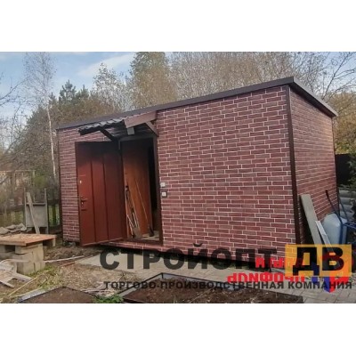 Купить Кирпич рижский 02 терракот светлый  0,4м2 Альта-Профиль фасадная панель