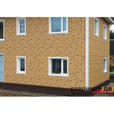 Купить Кирпич рижский 03  бежевый  0,4м2 Альта-Профиль фасадная панель