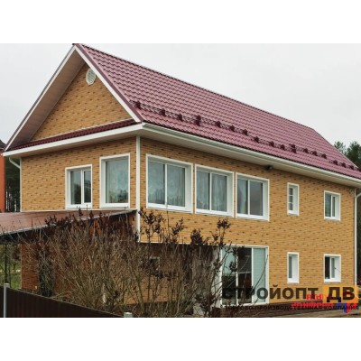 Купить Кирпич рижский 03  бежевый  0,4м2 Альта-Профиль фасадная панель