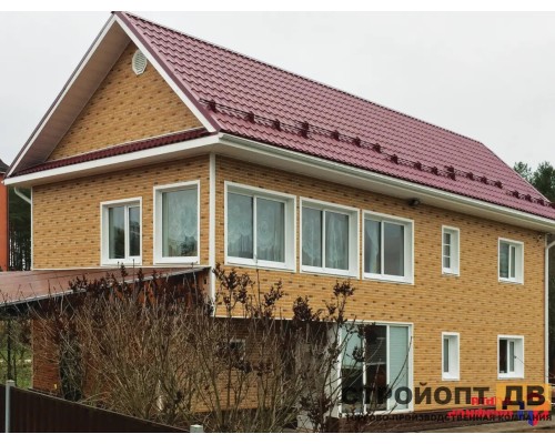 Купить Кирпич рижский 03  бежевый  0,4м2 Альта-Профиль фасадная панель