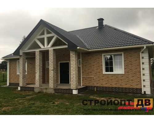 Купить Кирпич рижский 03  бежевый  0,4м2 Альта-Профиль фасадная панель