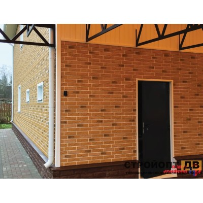 Купить Кирпич рижский 03  бежевый  0,4м2 Альта-Профиль фасадная панель