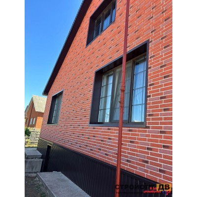 Купить Кирпич рижский 04 терракотовый 0,4м2 Альта-Профиль фасадная панель