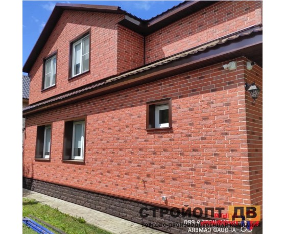 Кирпич рижский 04 терракотовый 0,4м2 Альта-Профиль Под кирпич-9