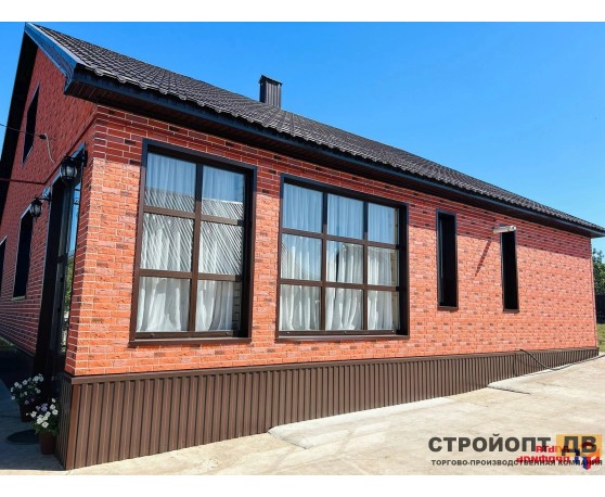 Кирпич рижский 04 терракотовый 0,4м2 Альта-Профиль Под кирпич-10