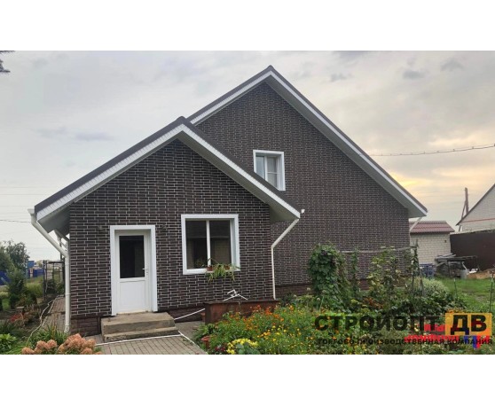 Кирпич рижский 05  темно-коричневый 0,4м2 Альта-Профиль Под кирпич-2