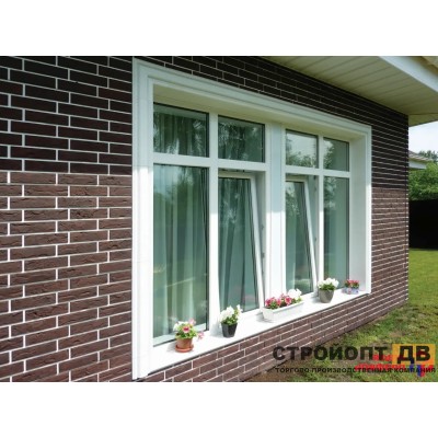 Купить Кирпич рижский 05  темно-коричневый 0,4м2 Альта-Профиль фасадная панель