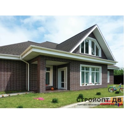 Купить Кирпич рижский 05  темно-коричневый 0,4м2 Альта-Профиль фасадная панель