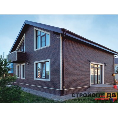 Купить Кирпич Жженый 0,46м2 Альта-Профиль фасадная панель