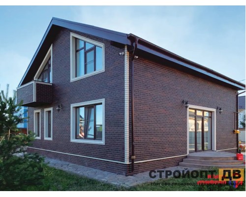 Купить Кирпич Жженый 0,46м2 Альта-Профиль фасадная панель