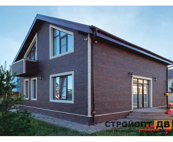 Кирпич Жженый 0,46м2 Альта-Профиль Под кирпич-3